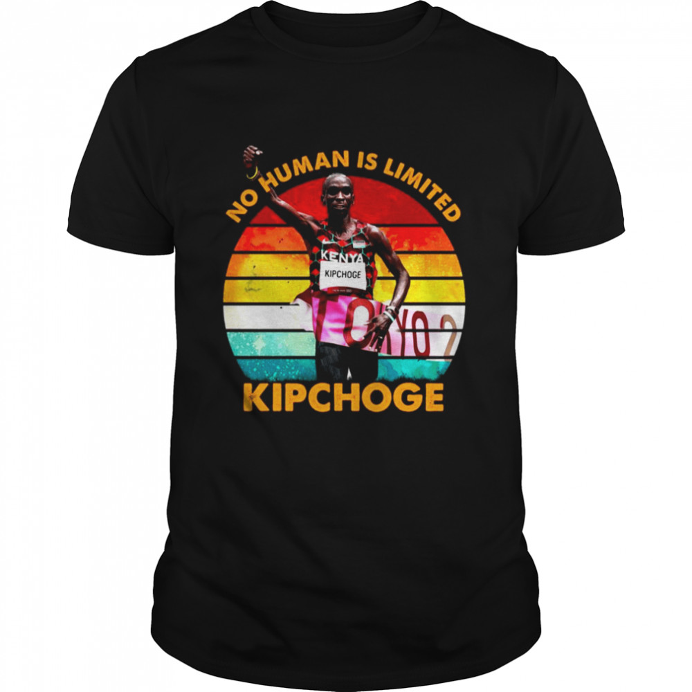 No Human Is Limited Eliud Kipchoge My Idol Active shirt