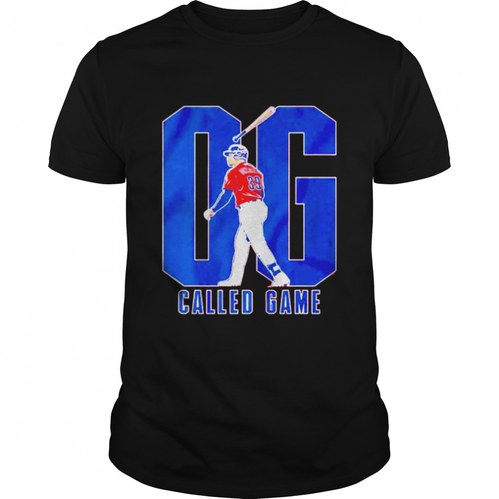 Oscar Gonzalez Og called game T-shirt