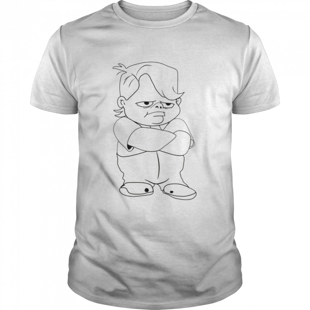 Outline Art Louie Anderson Cartoon Life With Louie shirt