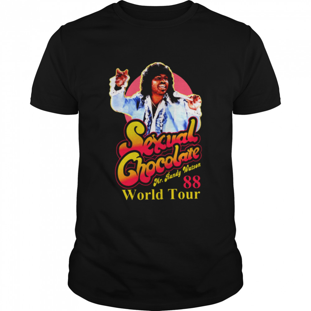 Randy Watson Sexual Chocolate 88 World Tour shirt