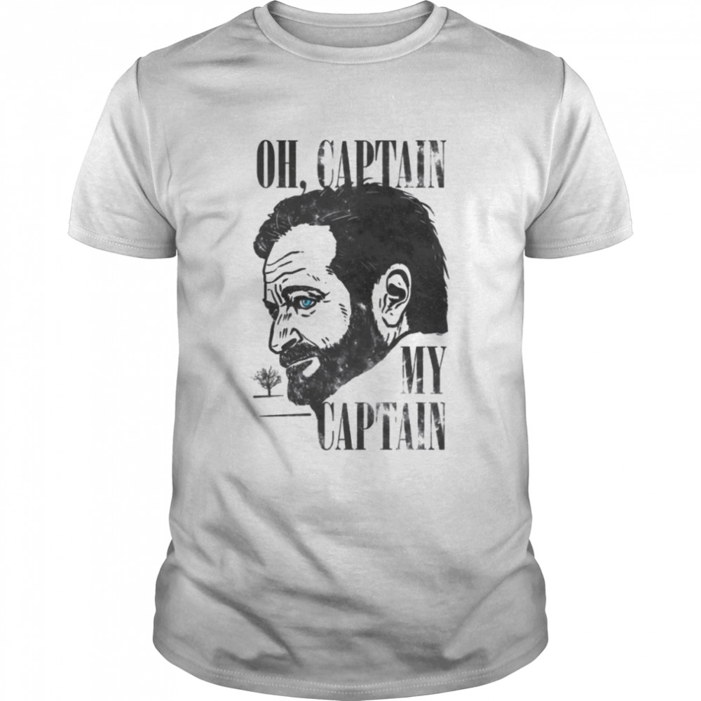 Retro Design Robin Williams Oh Captain My Captain shirt