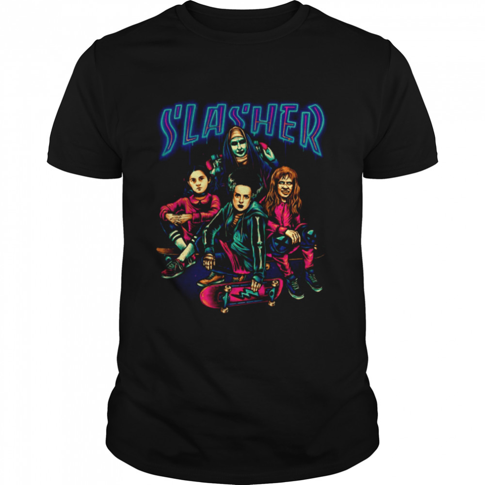 Slasher Girls Horror Movie Characters shirt