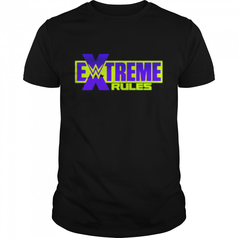 Wwe extreme rules logo 2022 shirt