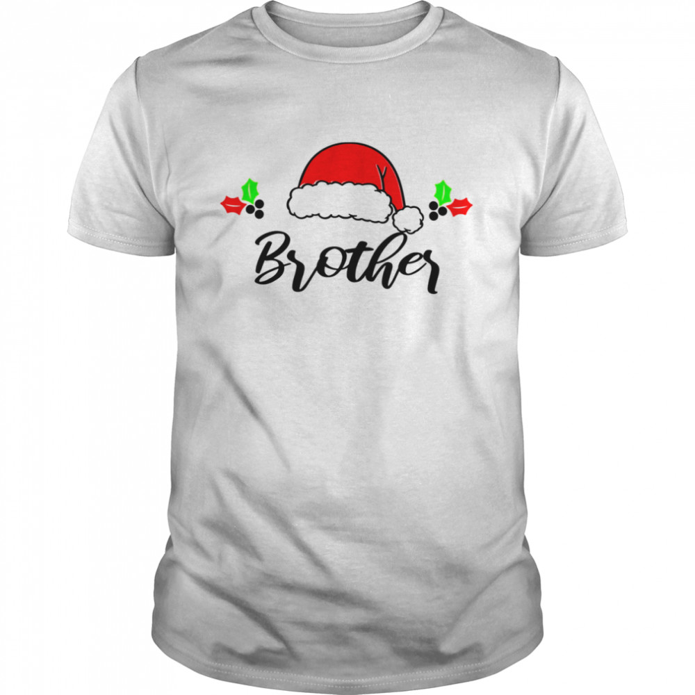 Family Brother Christmas Matching Family Christmas Gift T-Shirt