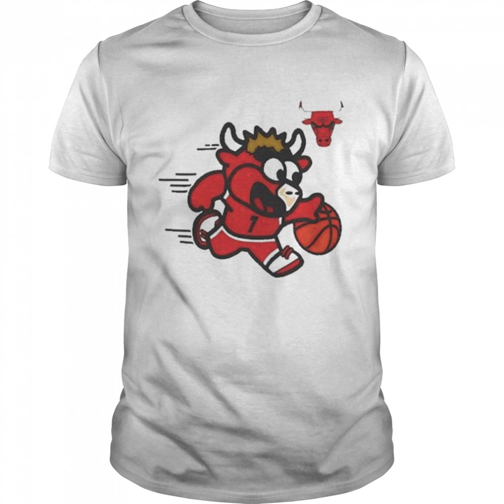Nba infant white chicago bulls mascot bodysuit shirt