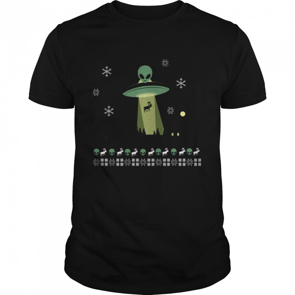 Ugly Ufo Alien Love Christmas shirt