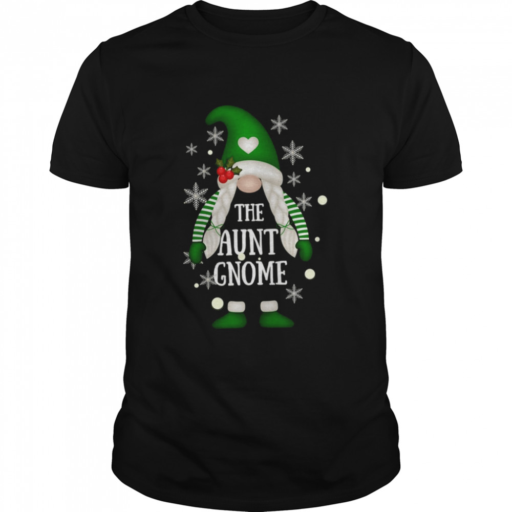 Green Gnome Design The Aunt Gnome shirt