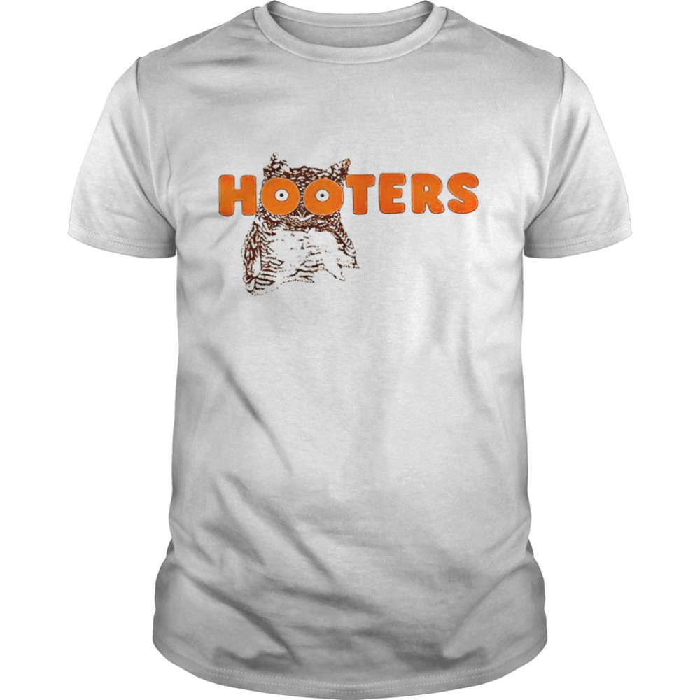 Hooters Owl Boobs American Sexy Waitress shirt