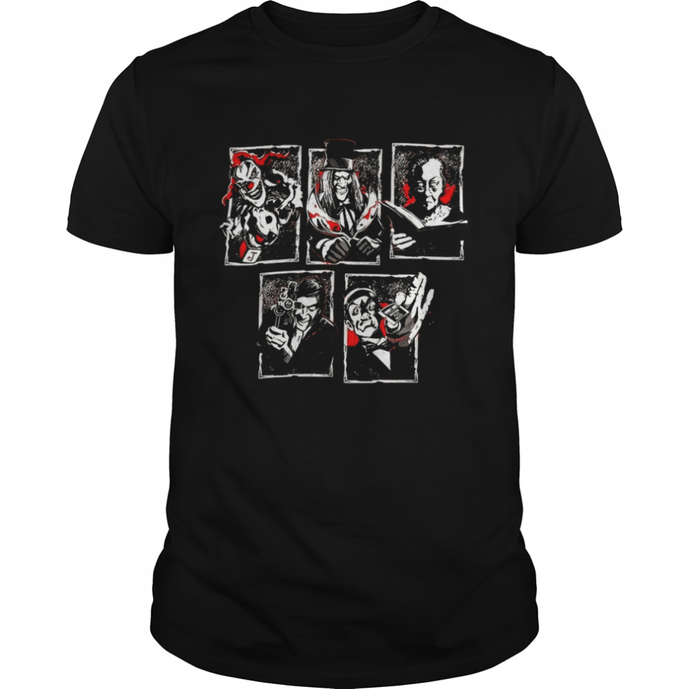 Horror Icons Scary Movie Universal Monsters shirt