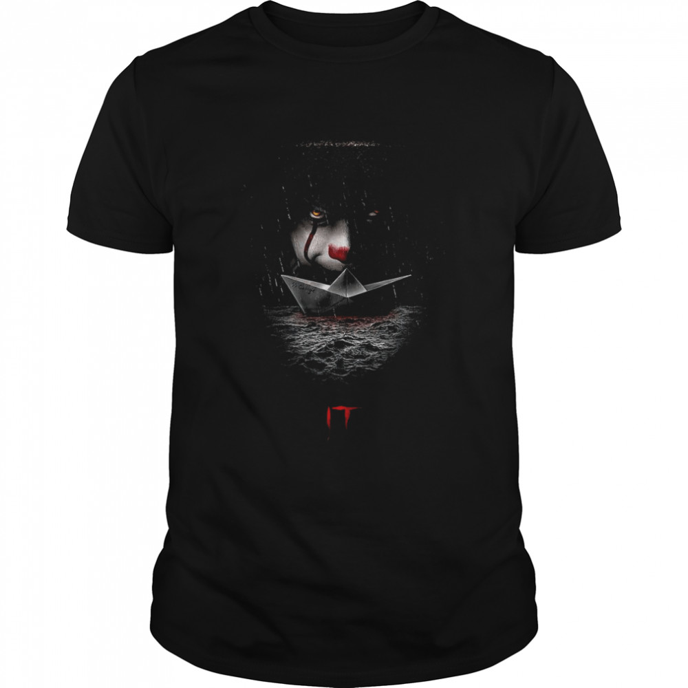 It Pennywise Stephen King Storm Drain Scary Movie shirt