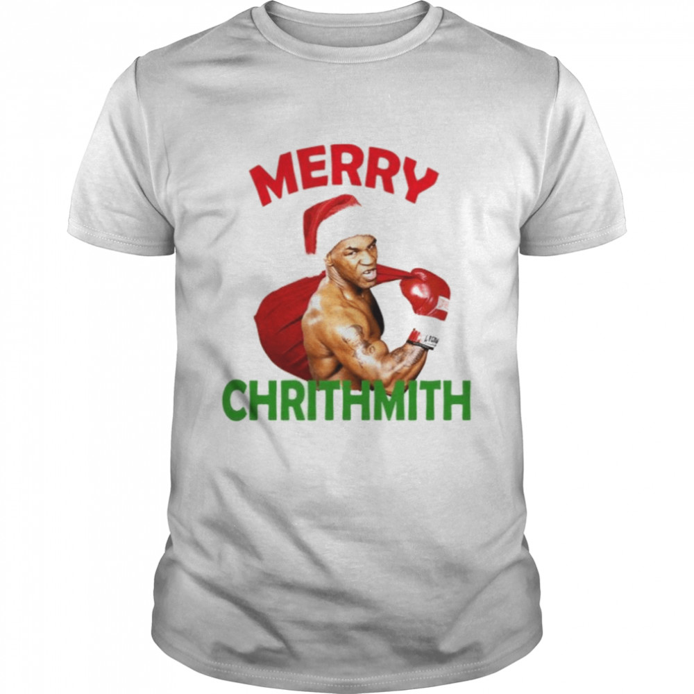 Mike Tyson Christmas Chritmith Xmax Slogan shirt