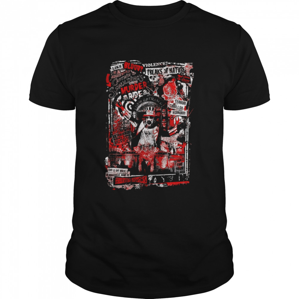 Murder Ride Horror Movie House Of 1000 Corpses shirt