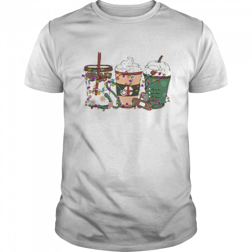 Nurse Christmas Coffee Shirt