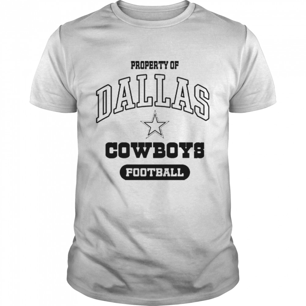 Property of Dallas Cowboys Football 2022 shirt - Fashion Trending T-shirt  Store