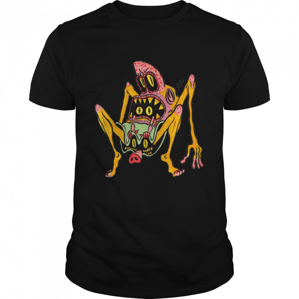 Scarry Design For Halloween The Monster Within You Is Yourself shirt