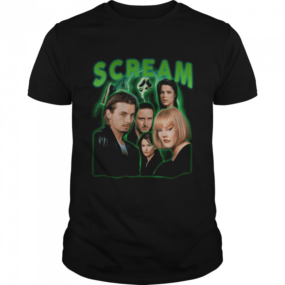 Scream Movie 90s Horror Halloween shirt