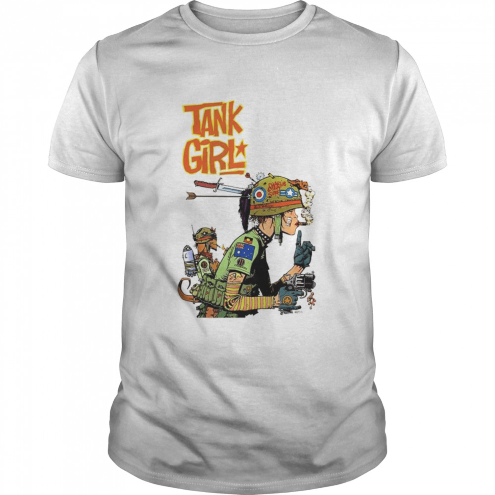 Tank Girl Charlie Don’t Surf shirt