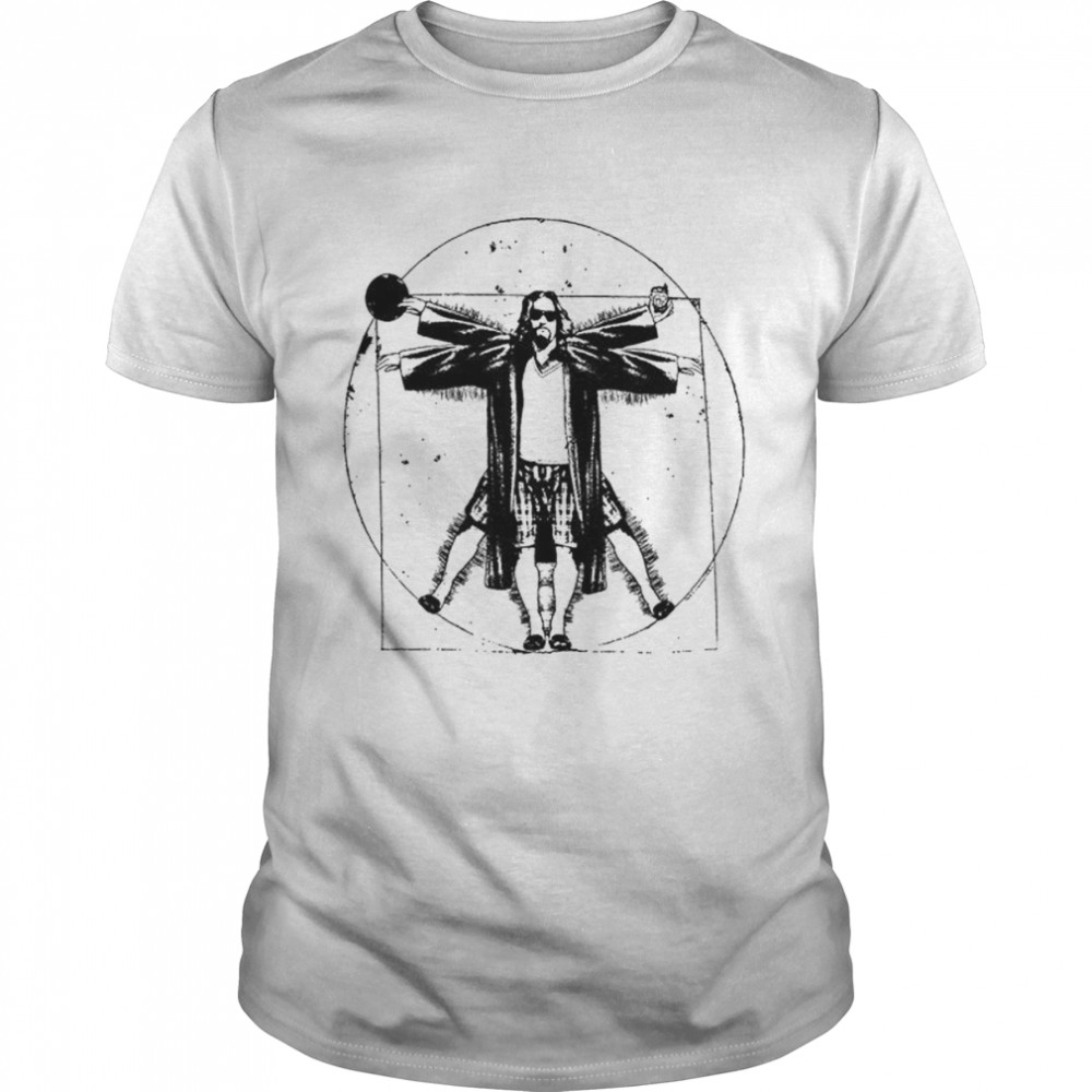 The Big Lebowski Vitruvian The Dude shirt