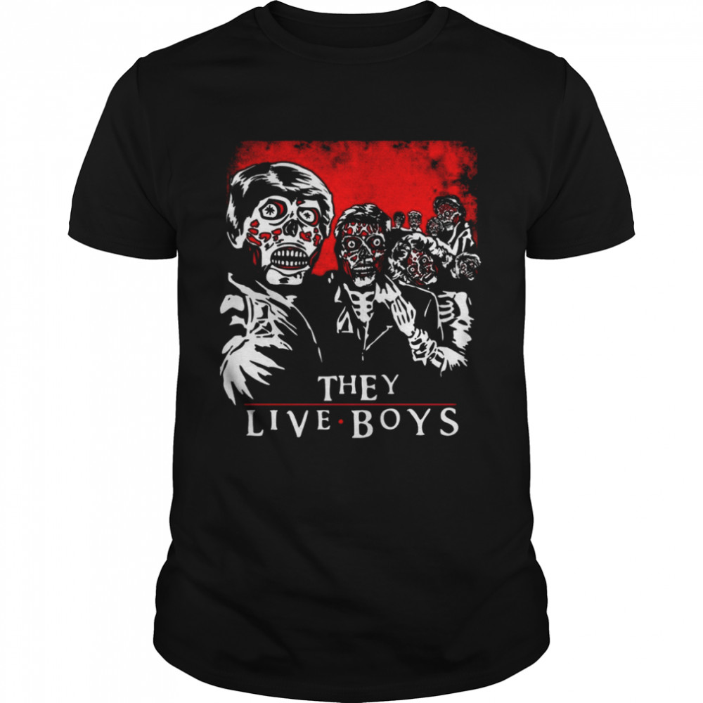 They Live The Lost Boys Horror Scary Movie shirt