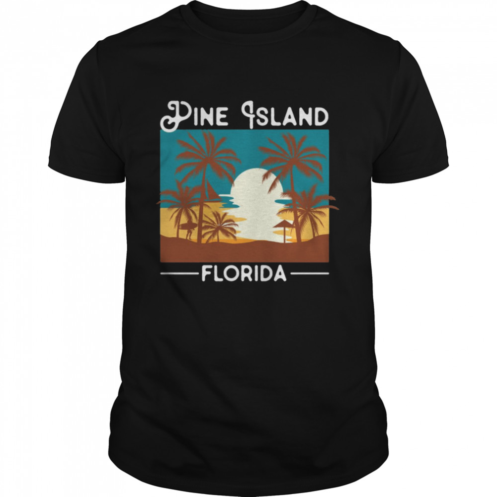 Vacation Souvenir Pine Island Beaches Florida shirt