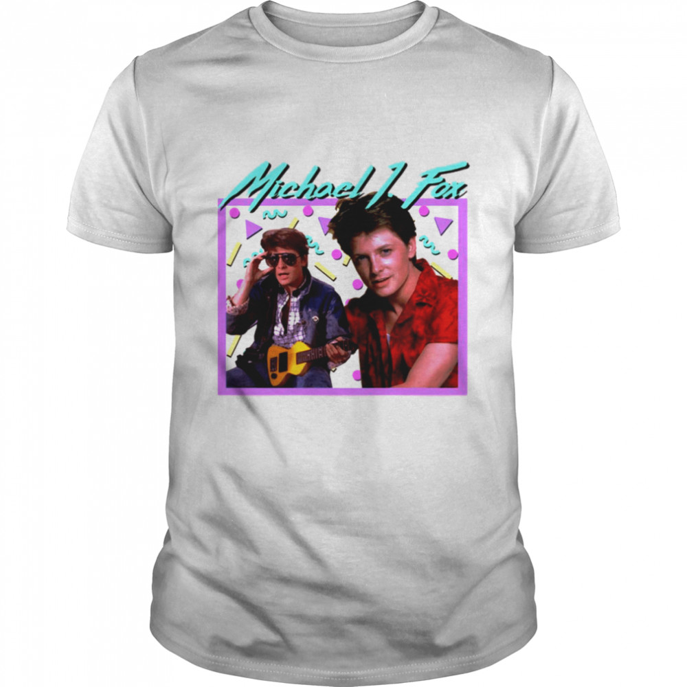 80s Michael J Fox shirt