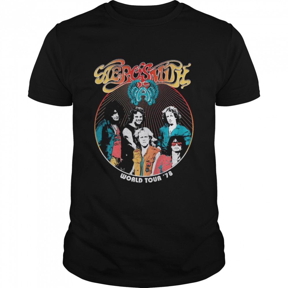 Aerosmith Aero Blend World Tour shirt