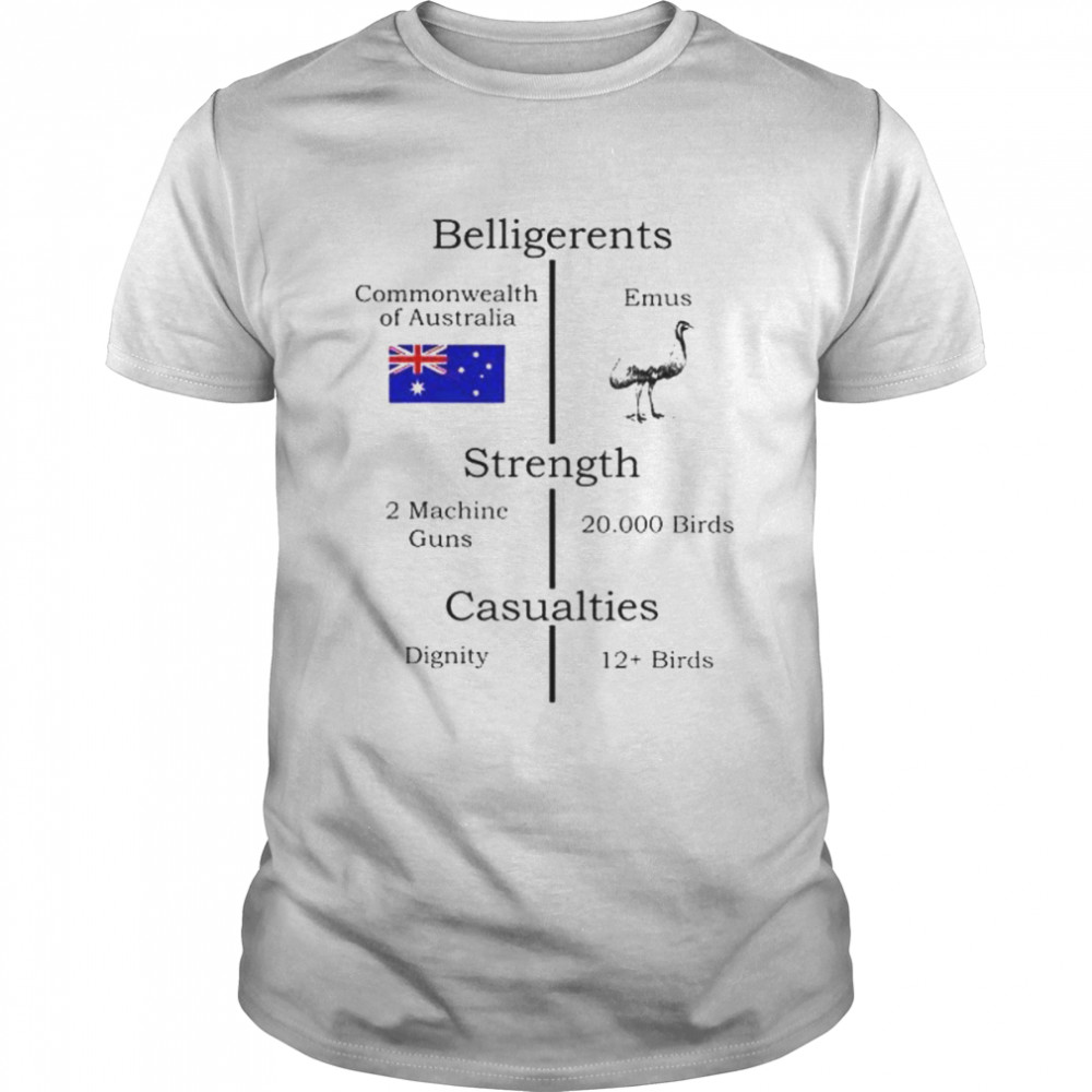 belligerents strength casualties shirt