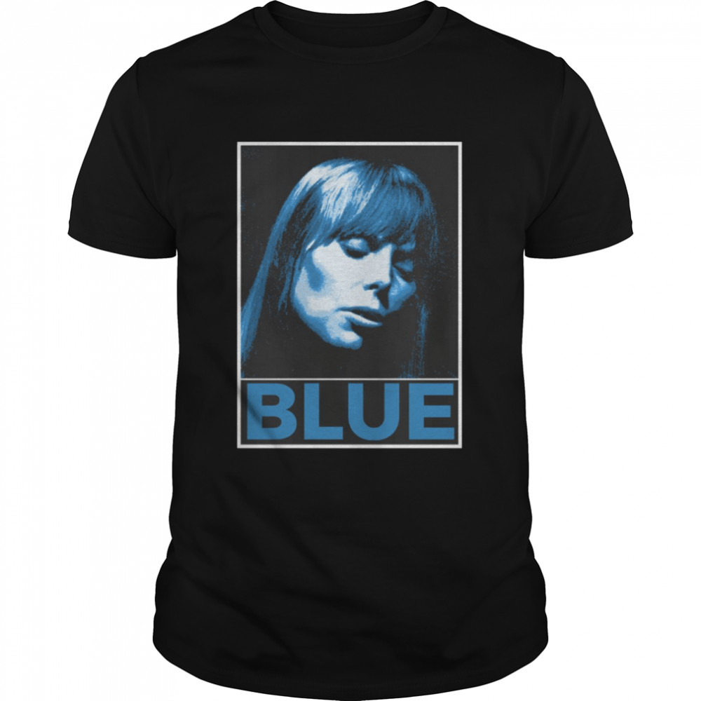 Canadian-American Retro Vintage Joni Mitchell Portrait shirt