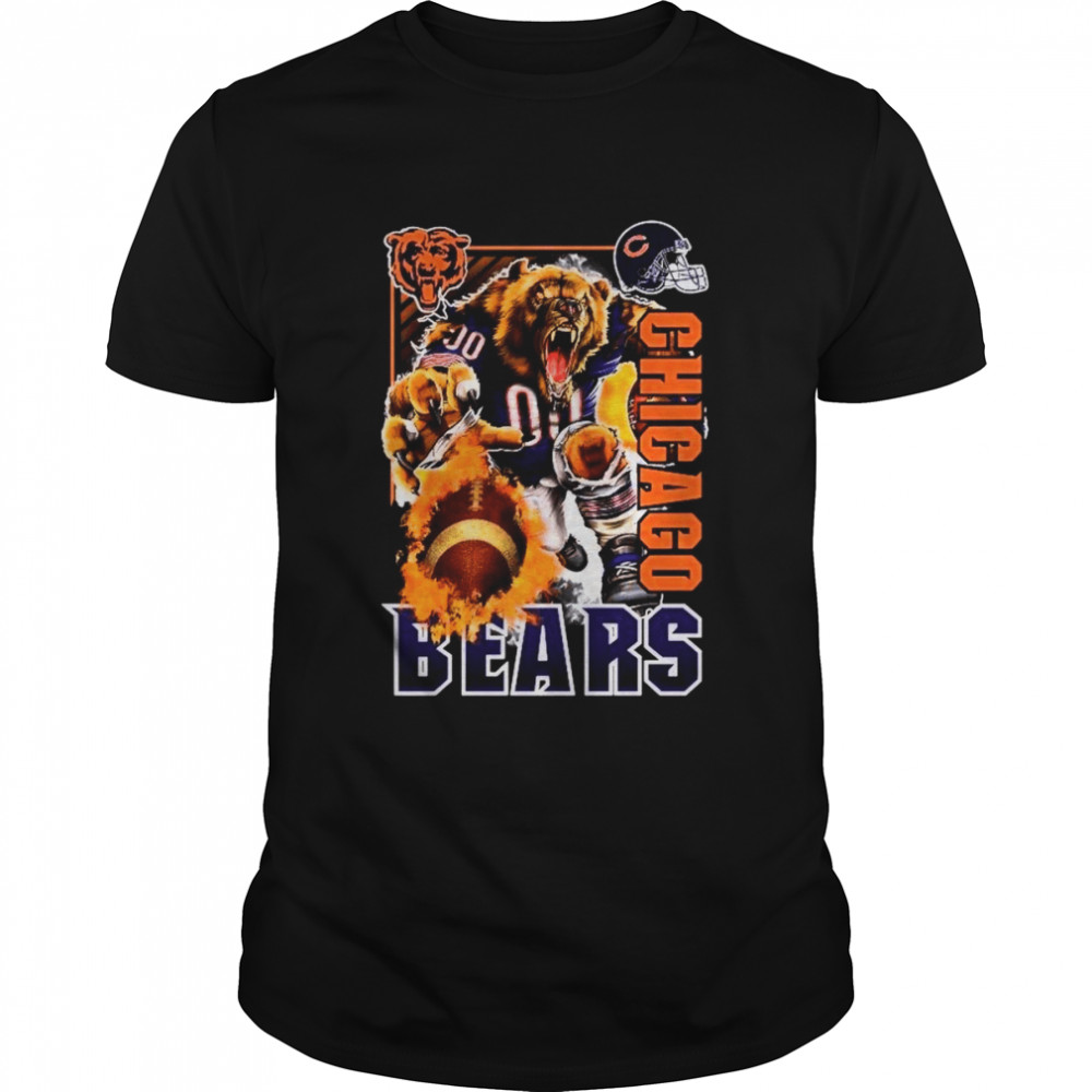 Chicago Bears Vintage Nfl Football Team Sport shirt