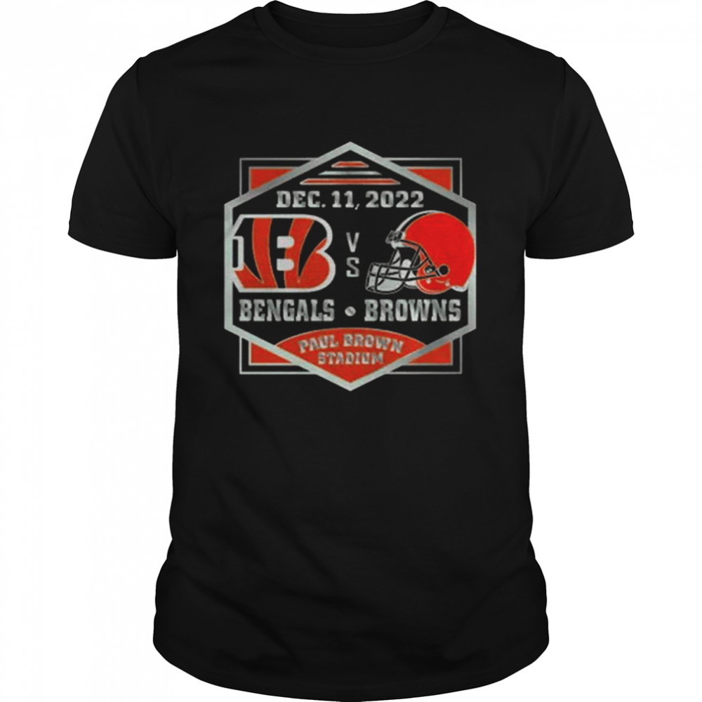 Cincinnati Bengals Vs Cleveland Browns Dec 11 2022 Paul Brown Stadium Shirt