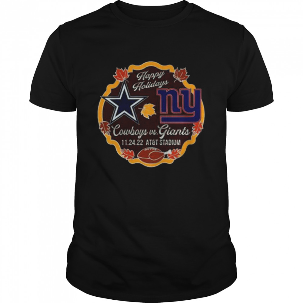 Dallas Cowboys Vs New York Giants 11-24-22 AT&T Stadium Shirt