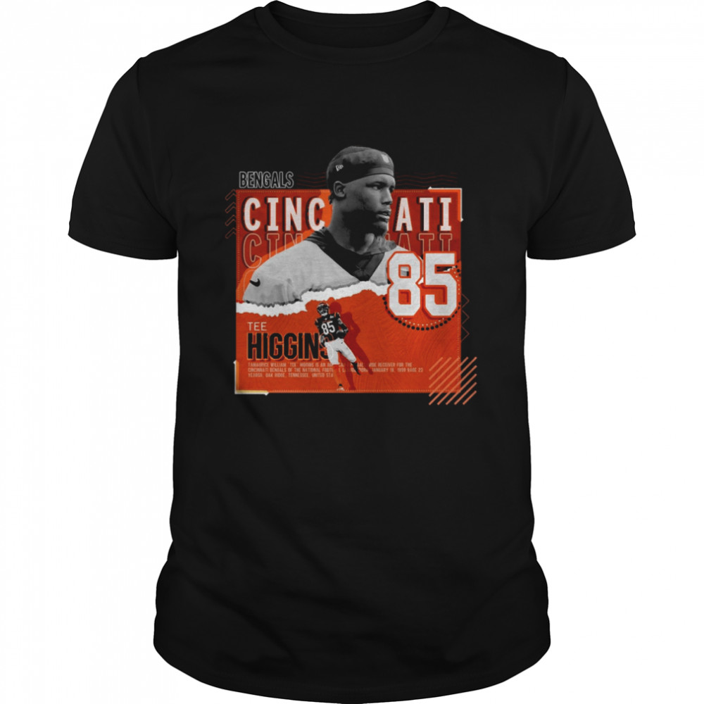 Higgins Football Paper Poster Bengals shirt