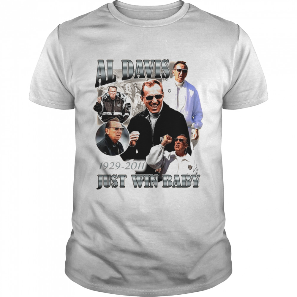 Hot Josh Jacobs Las Vegas Raiders Al Davis Just Win shirt