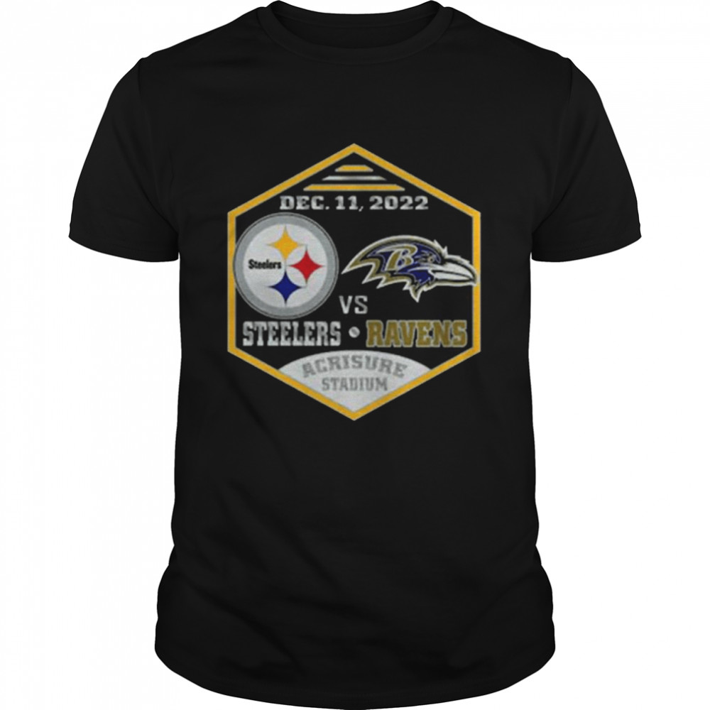 Pittsburgh Steelers Vs Baltimore Ravens Dec 11 2022 Acrisure Stadium Shirt