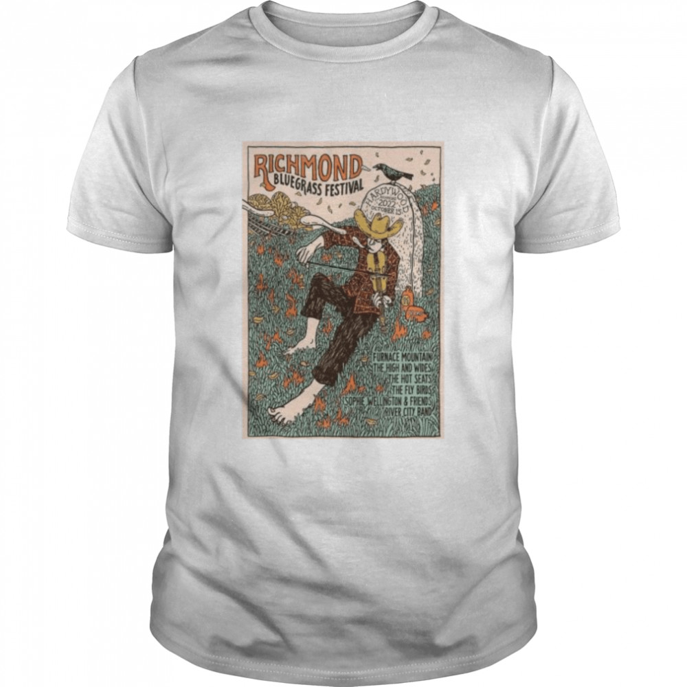 Richmond bluegrass festival october 15-2022 hardywood park craft brewery shirt