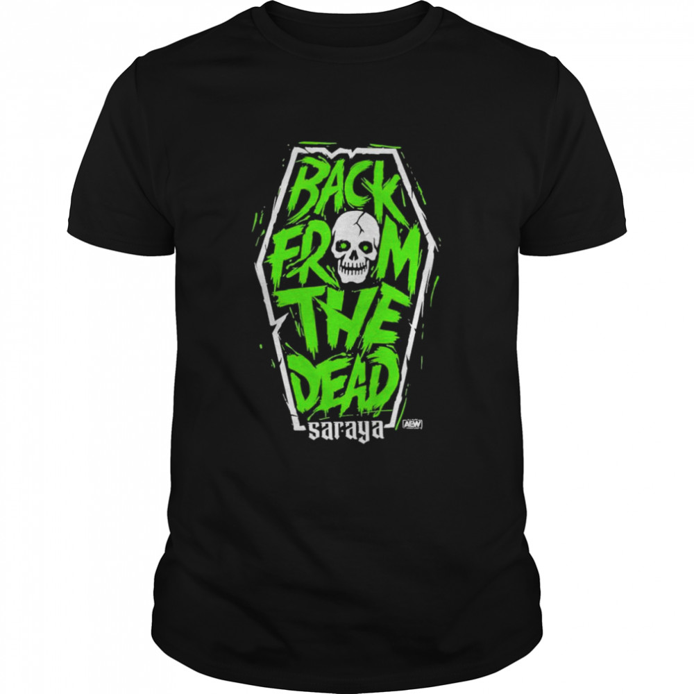 Skull back from the Dead Saraya shirt