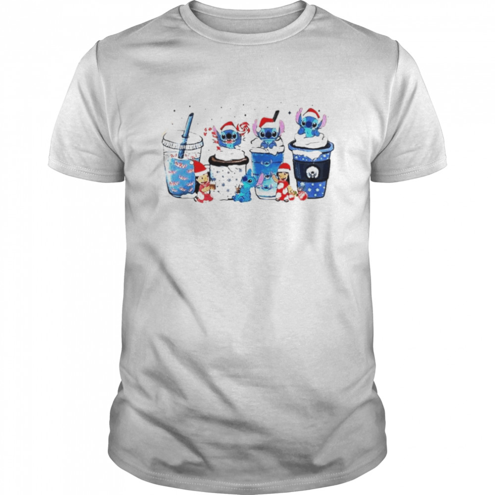 Stitch Christmas Coffee Latte shirt