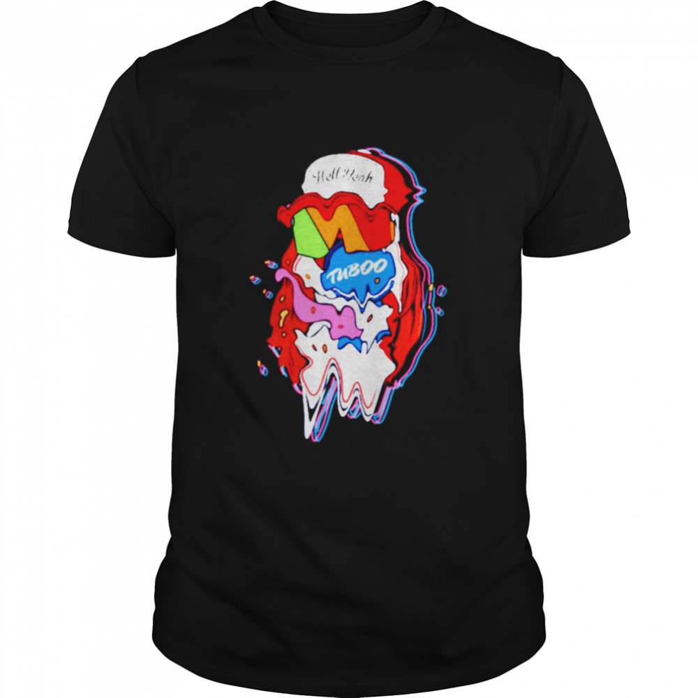 TVBOO trippy can shirt