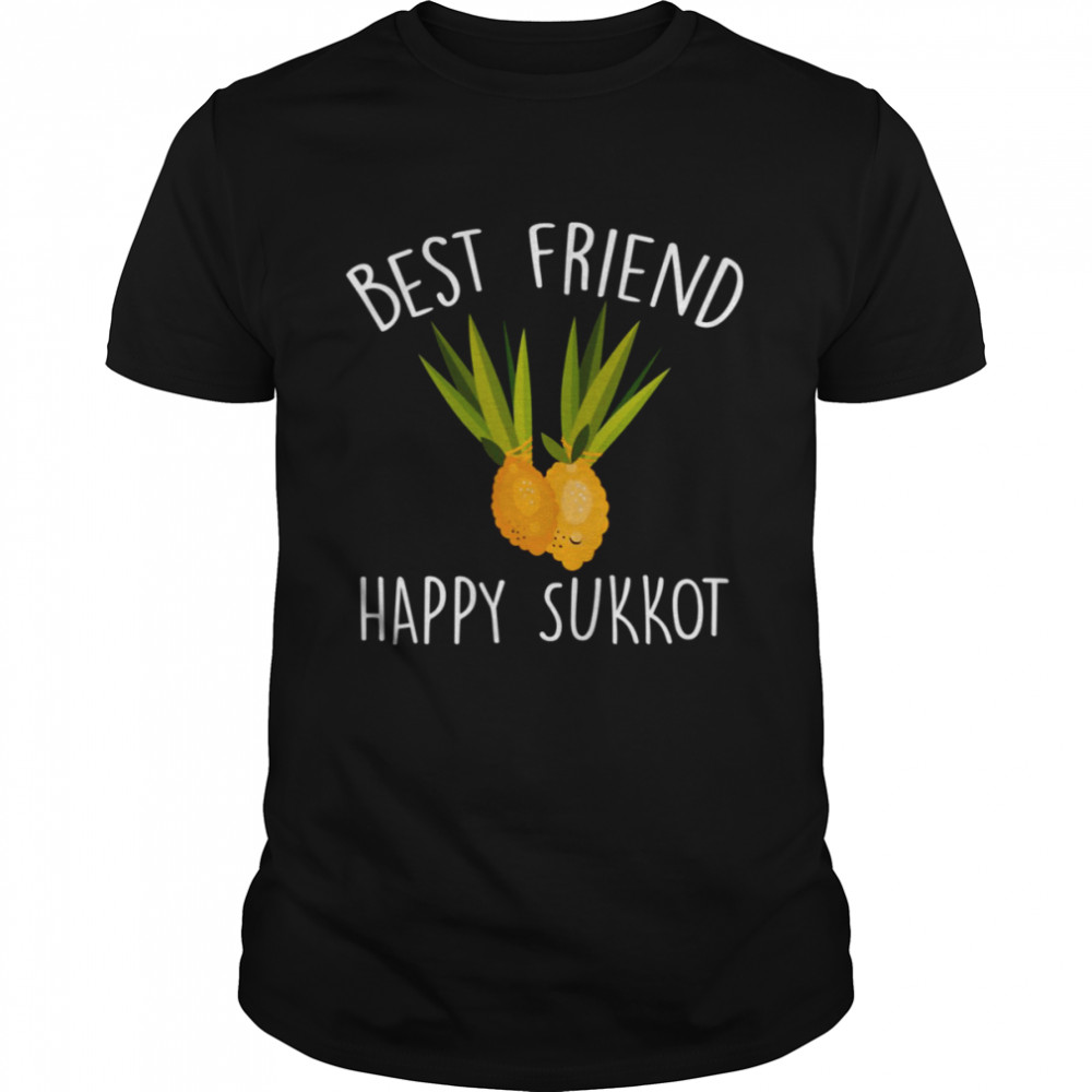 Best Friend Sukkot Day Lulav Palm Tree Jewish shirt