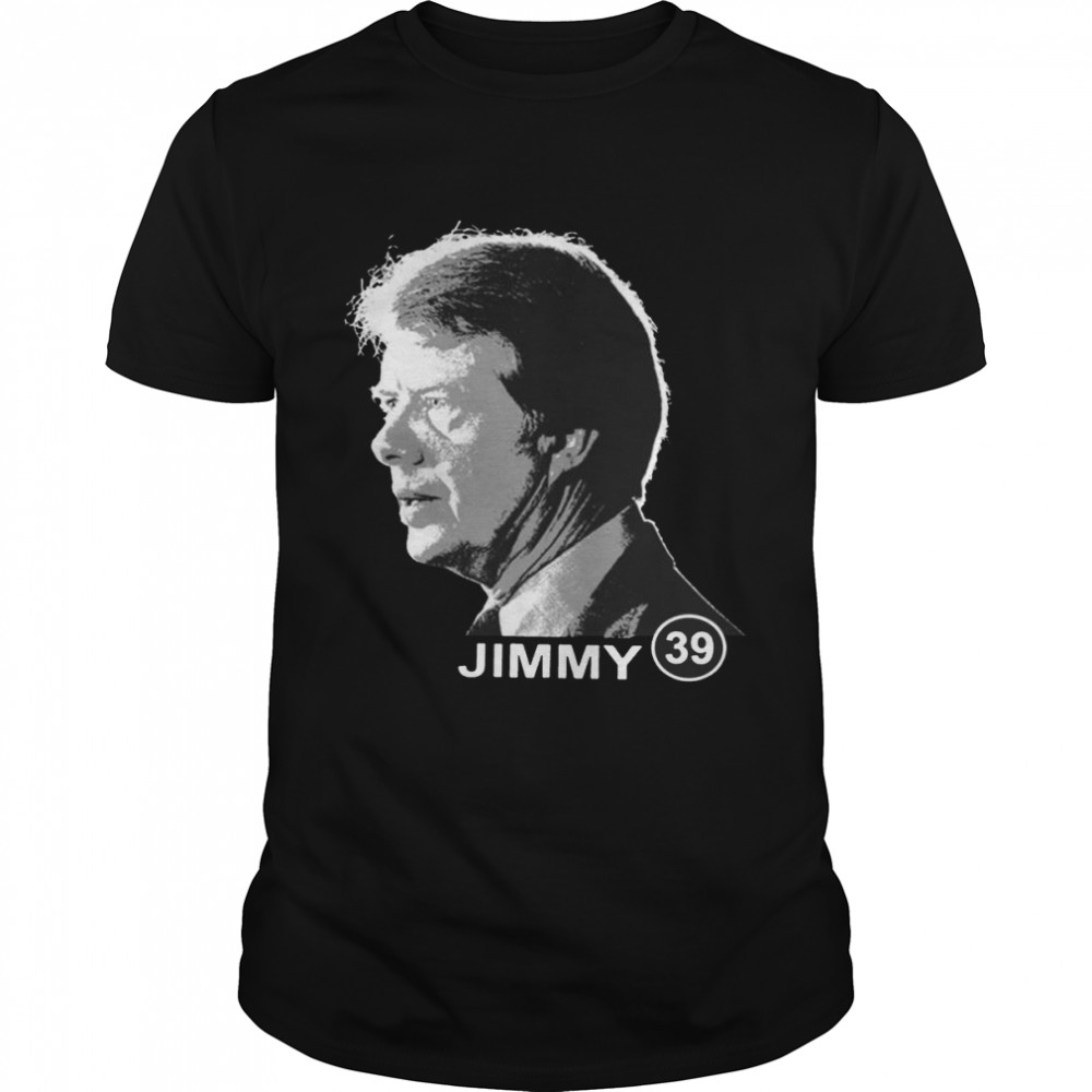 Black And White Design Jimmy Carter shirt