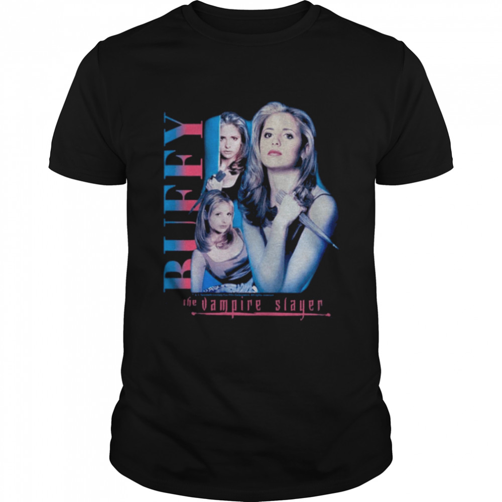 Collage Buffy The Vampire Slayer Sunny Dale Halloween shirt