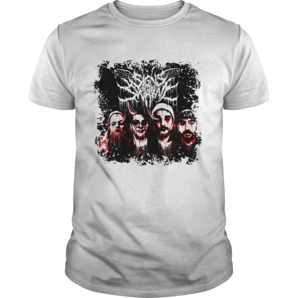 Deathcore Scary Design Retro Rock shirt