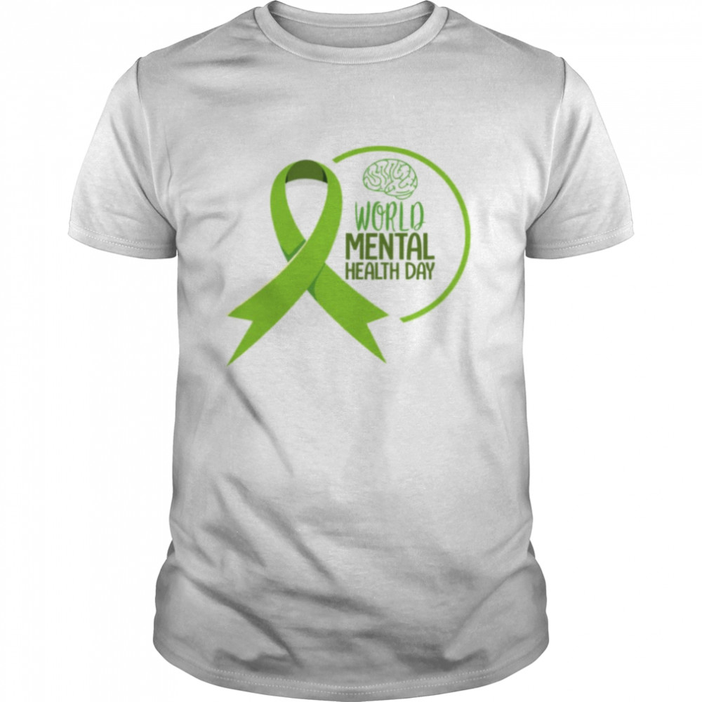 Design World Mental Health Ribbon shirt