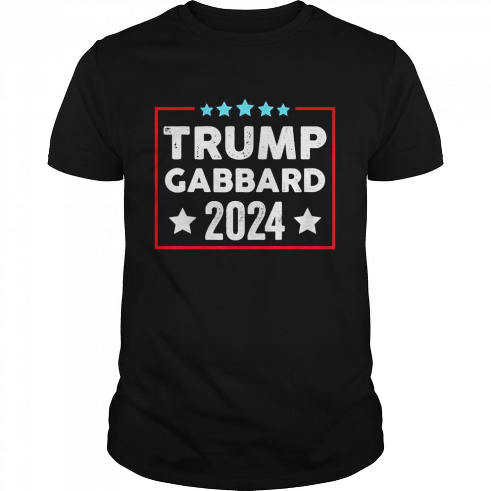 donald Trump Tulsi Gabbard 2024 Vintage Apparel T-Shirt