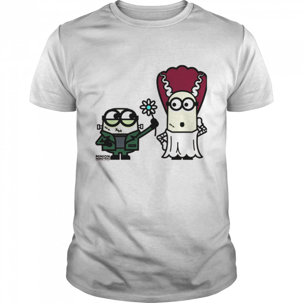 Frankenstein And His Bride Minion Monsters shirt