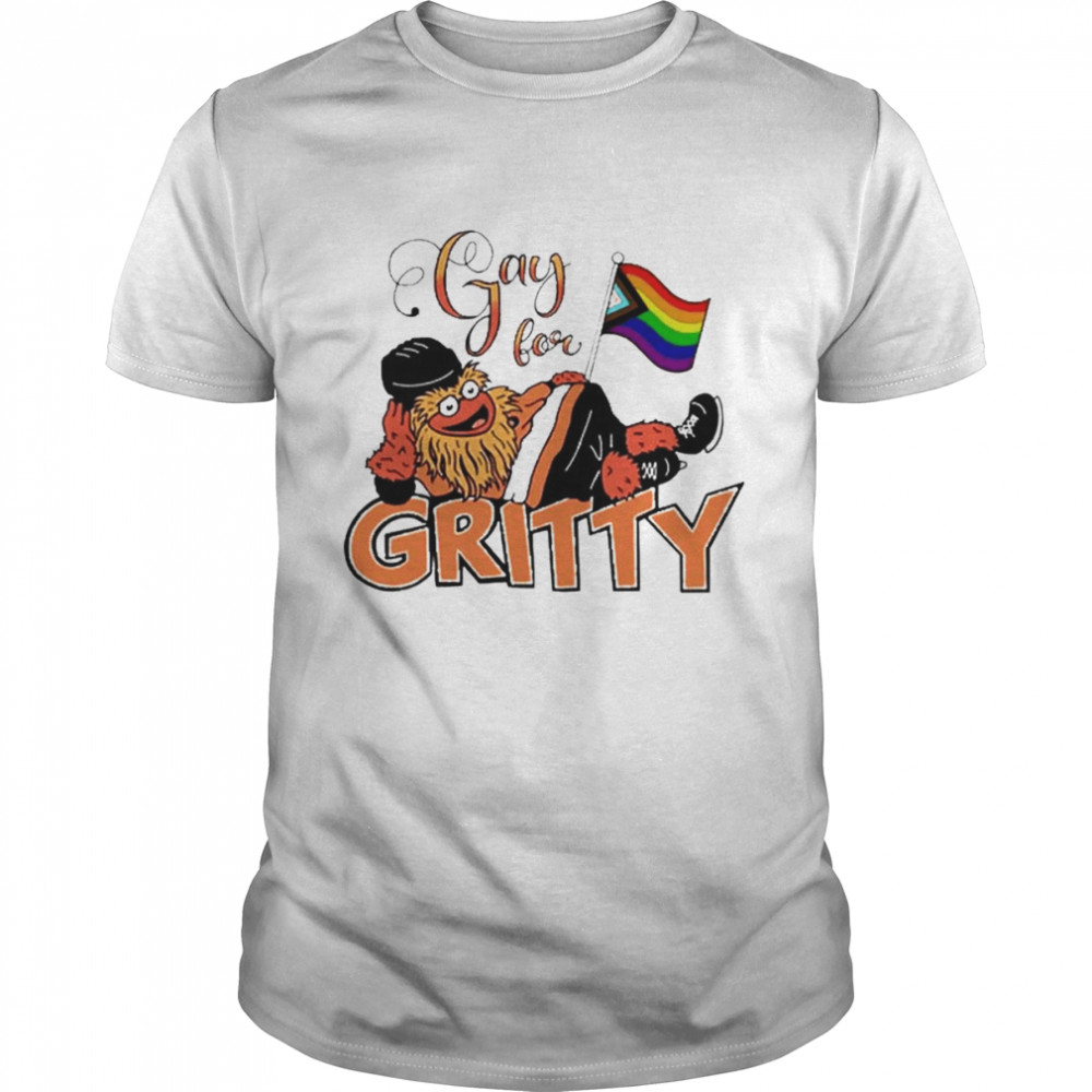 Gay For Gritty Philadelphia Flyers Hockey Shirt