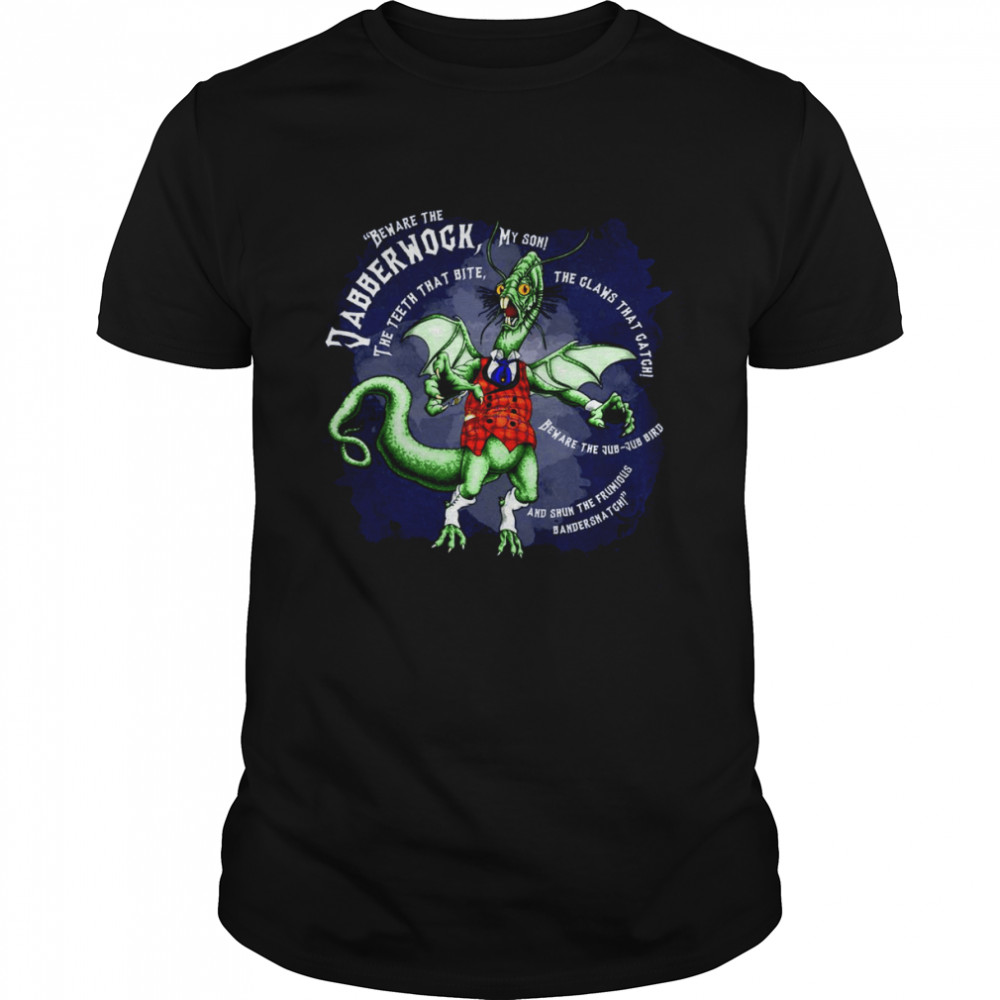 Jabberwocky Wh Horror Monster In Halloween shirt