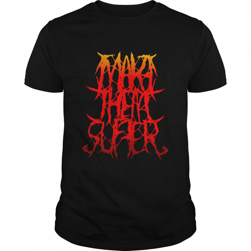 Make Them Suffer Retro Rock Band shirt