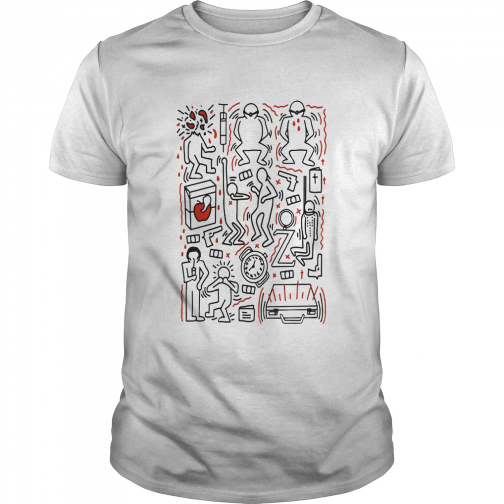 My Pulp Fiction By Keith Haring Shirt