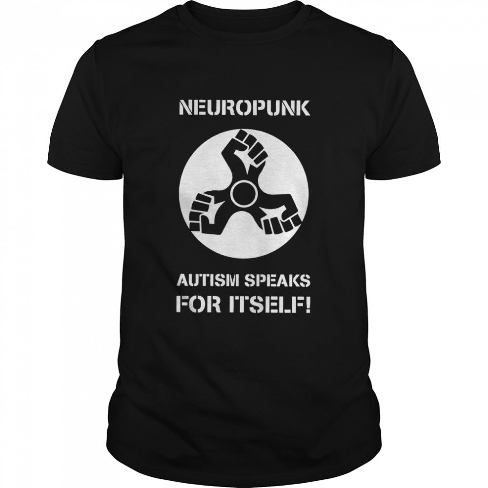 Neuropunk Autism Speaks For Itself Crass Band shirt